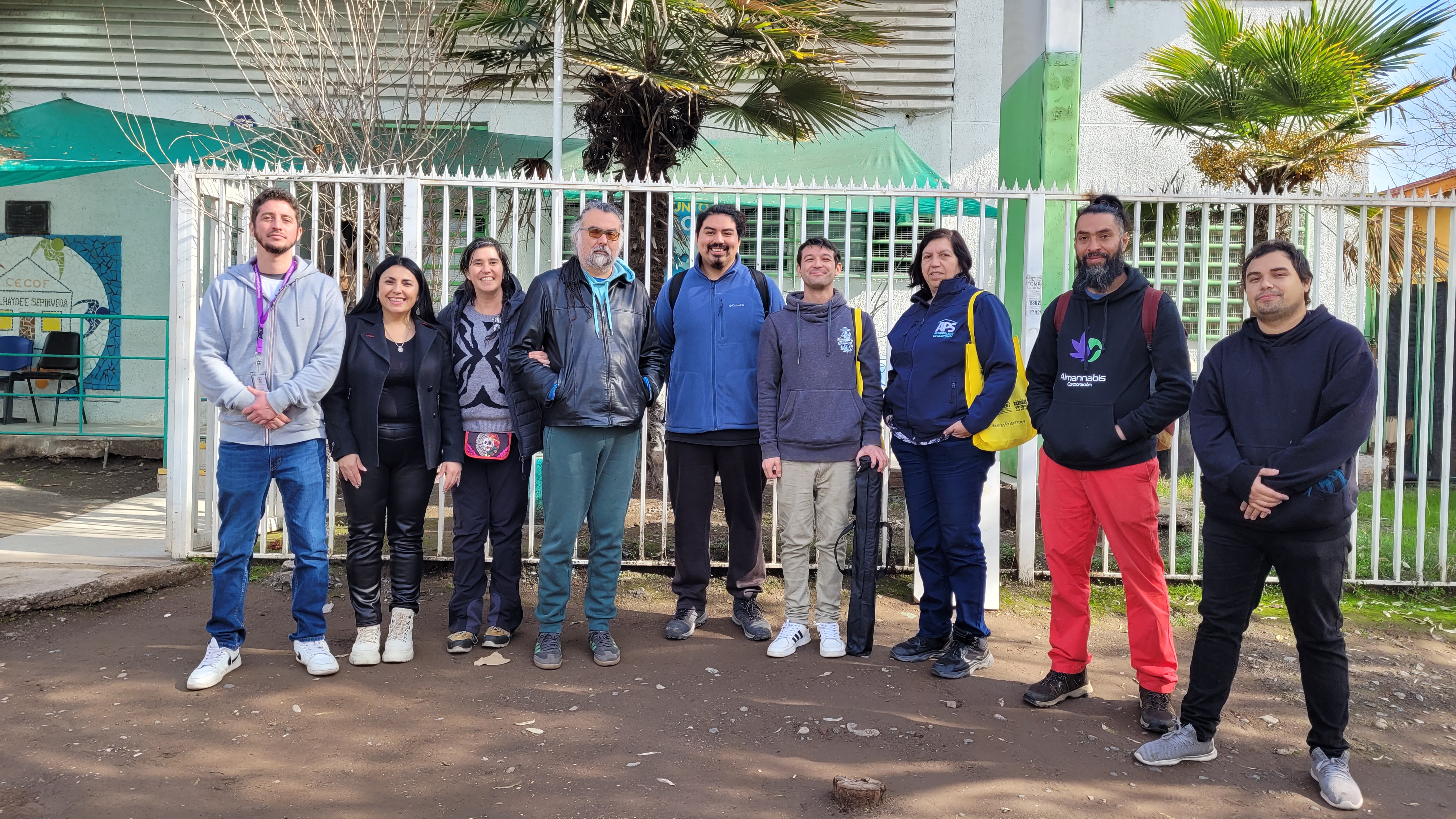Registro de la Feria Móvil de Salud GROSCann en Conchalí
